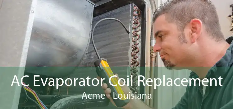 AC Evaporator Coil Replacement Acme - Louisiana