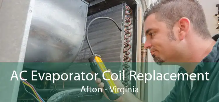 AC Evaporator Coil Replacement Afton - Virginia