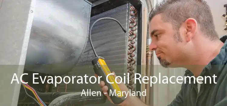 AC Evaporator Coil Replacement Allen - Maryland