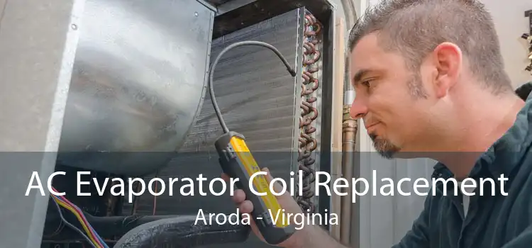 AC Evaporator Coil Replacement Aroda - Virginia