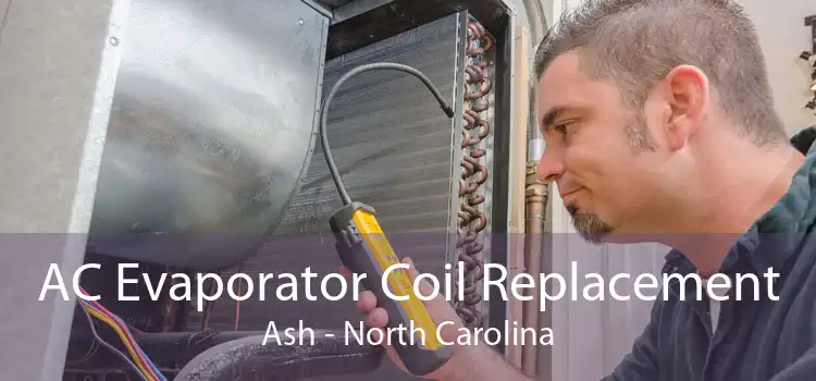 AC Evaporator Coil Replacement Ash - North Carolina