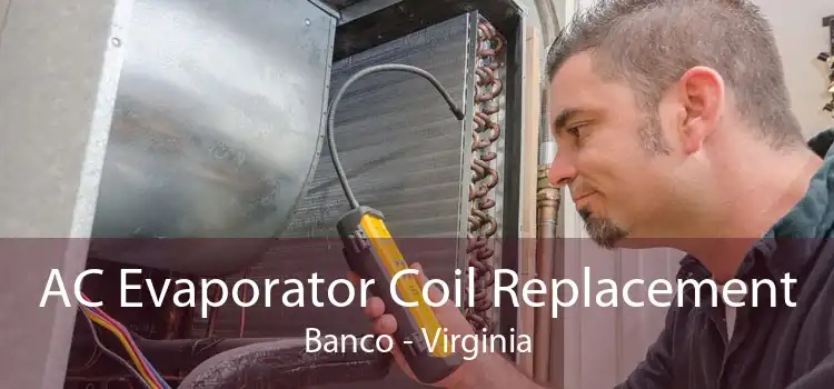 AC Evaporator Coil Replacement Banco - Virginia