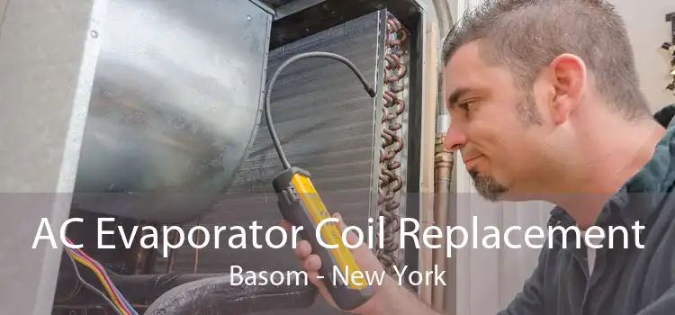 AC Evaporator Coil Replacement Basom - New York