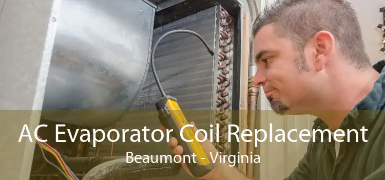 AC Evaporator Coil Replacement Beaumont - Virginia