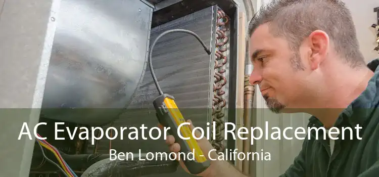 AC Evaporator Coil Replacement Ben Lomond - California