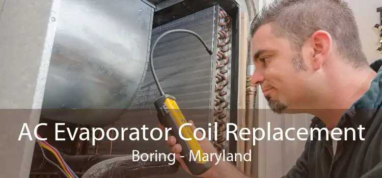 AC Evaporator Coil Replacement Boring - Maryland