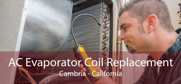 AC Evaporator Coil Replacement Cambria - California