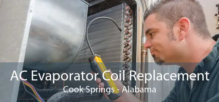 AC Evaporator Coil Replacement Cook Springs - Alabama