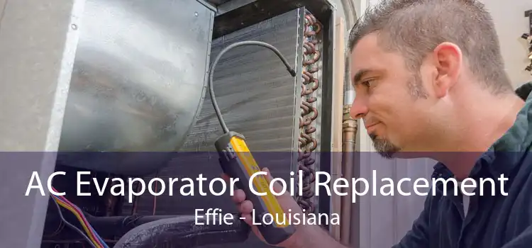 AC Evaporator Coil Replacement Effie - Louisiana