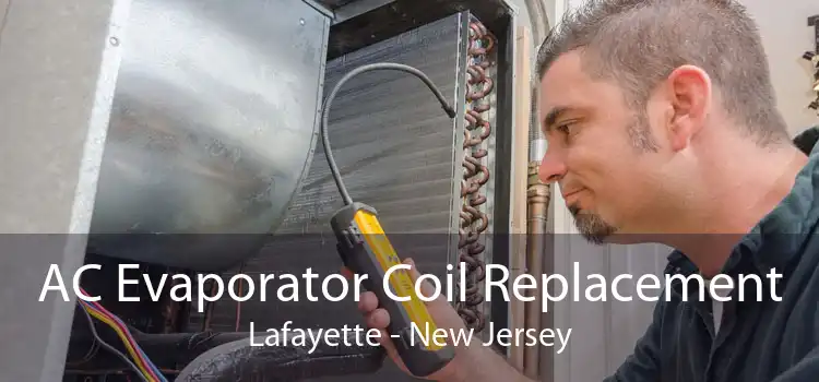 AC Evaporator Coil Replacement Lafayette - New Jersey