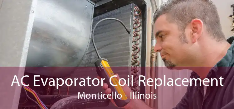 AC Evaporator Coil Replacement Monticello - Illinois