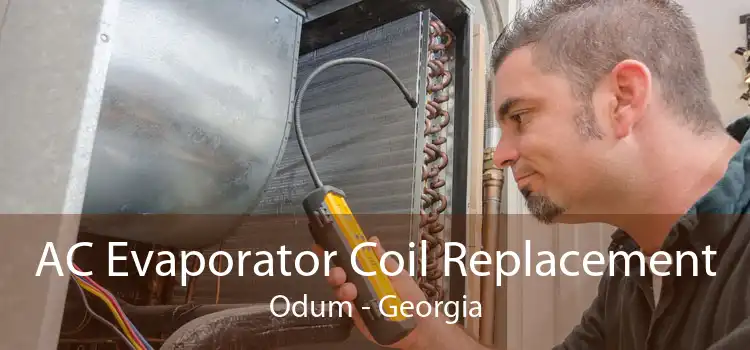 AC Evaporator Coil Replacement Odum - Georgia