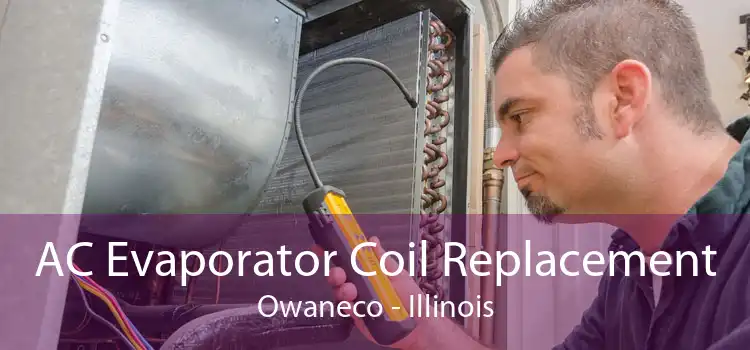 AC Evaporator Coil Replacement Owaneco - Illinois