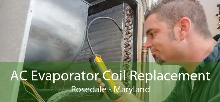 AC Evaporator Coil Replacement Rosedale - Maryland
