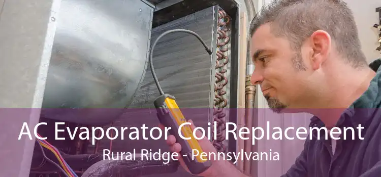 AC Evaporator Coil Replacement Rural Ridge - Pennsylvania