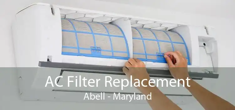 AC Filter Replacement Abell - Maryland