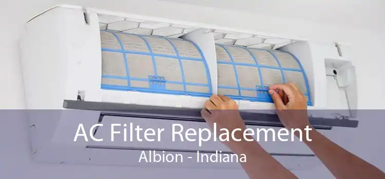 AC Filter Replacement Albion - Indiana