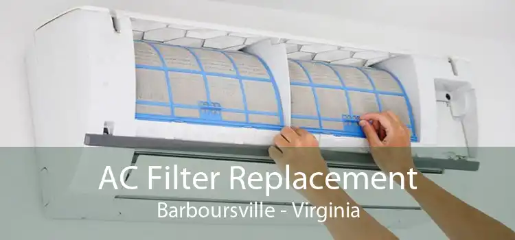 AC Filter Replacement Barboursville - Virginia