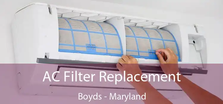 AC Filter Replacement Boyds - Maryland