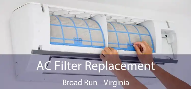 AC Filter Replacement Broad Run - Virginia