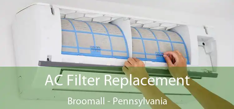 AC Filter Replacement Broomall - Pennsylvania