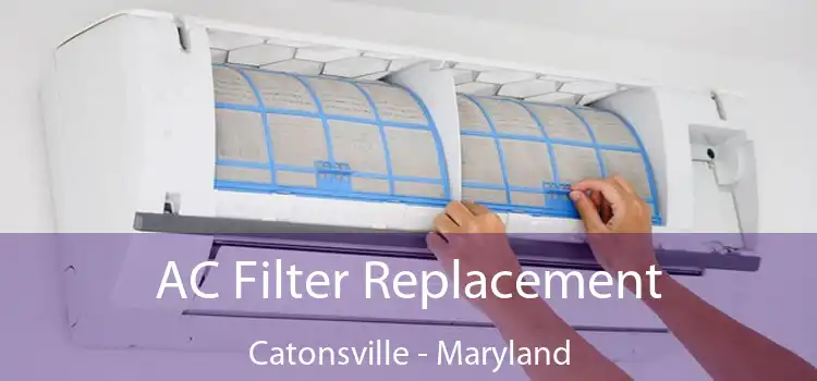 AC Filter Replacement Catonsville - Maryland