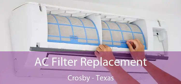 AC Filter Replacement Crosby - Texas