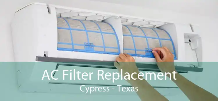 AC Filter Replacement Cypress - Texas