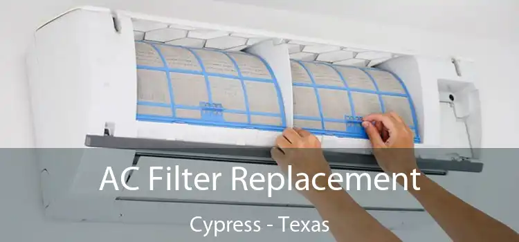 AC Filter Replacement Cypress - Texas