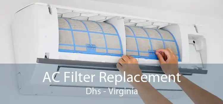 AC Filter Replacement Dhs - Virginia