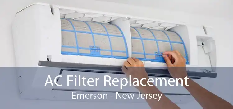AC Filter Replacement Emerson - New Jersey