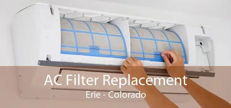 AC Filter Replacement Erie - Colorado