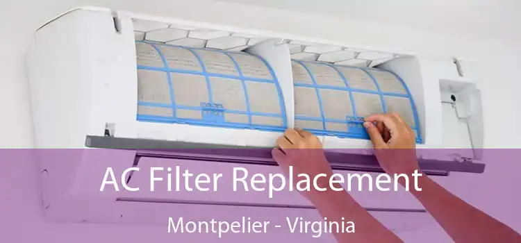 AC Filter Replacement Montpelier - Virginia