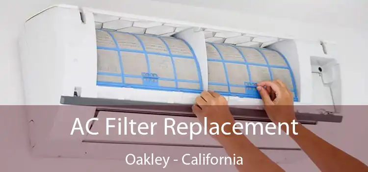 AC Filter Replacement Oakley - California