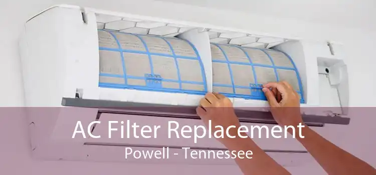AC Filter Replacement Powell - Tennessee