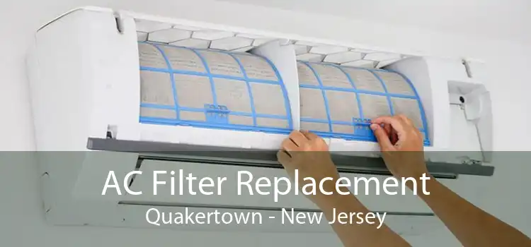 AC Filter Replacement Quakertown - New Jersey