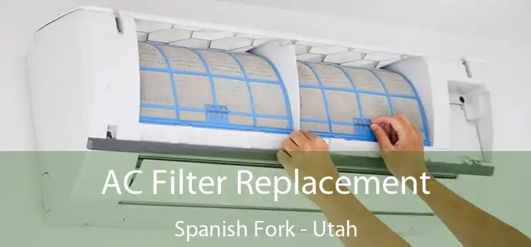 AC Filter Replacement Spanish Fork - Utah