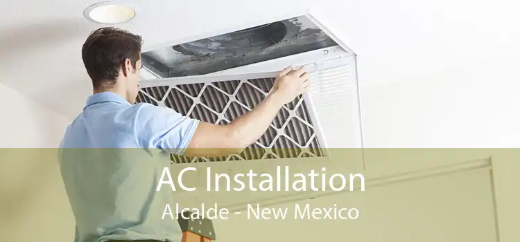 AC Installation Alcalde - New Mexico