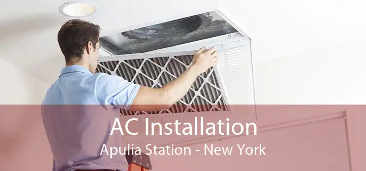 AC Installation Apulia Station - New York