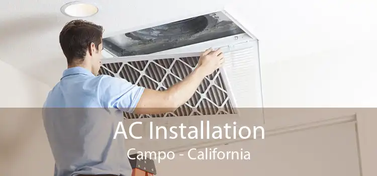 AC Installation Campo - California