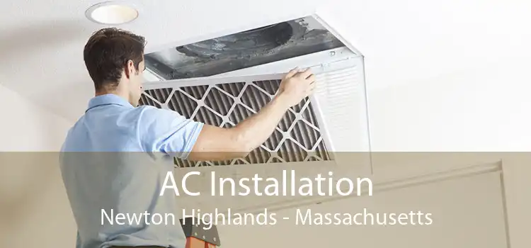 AC Installation Newton Highlands - Massachusetts