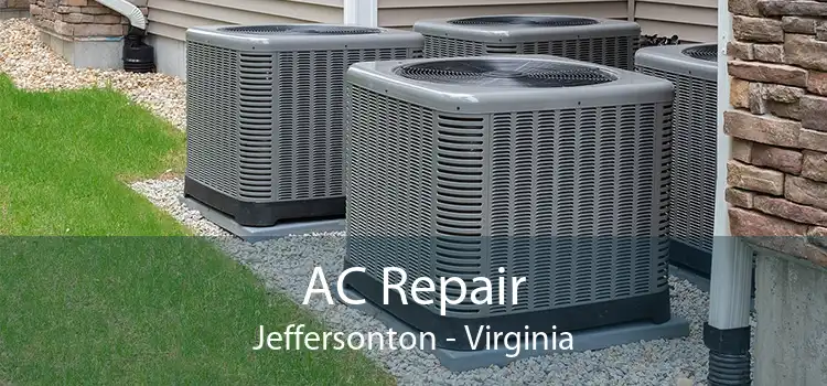 AC Repair Jeffersonton - Virginia