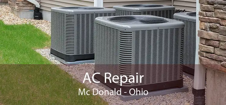 AC Repair Mc Donald - Ohio