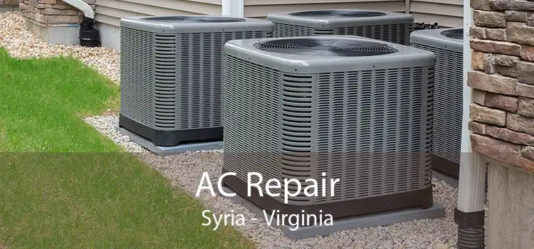 AC Repair Syria - Virginia