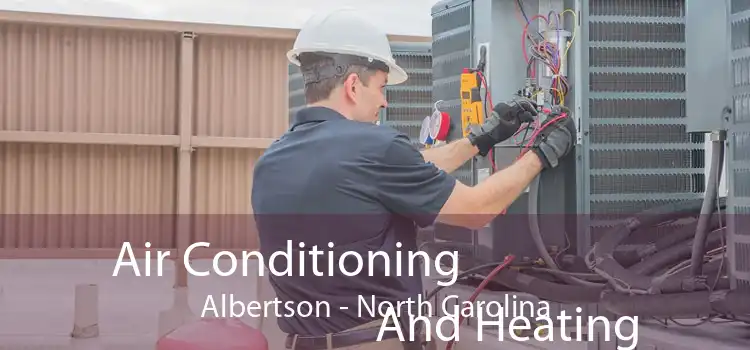 Air Conditioning
                        And Heating Albertson - North Carolina
