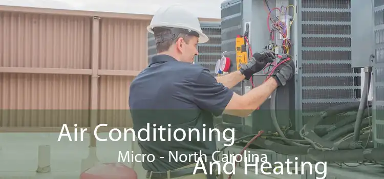 Air Conditioning
                        And Heating Micro - North Carolina