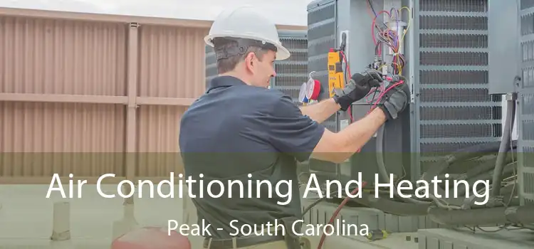 Air Conditioning And Heating Peak - South Carolina