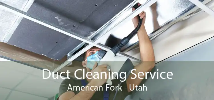Duct Cleaning Service American Fork - Utah