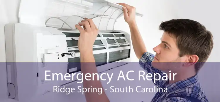 Emergency AC Repair Ridge Spring - South Carolina