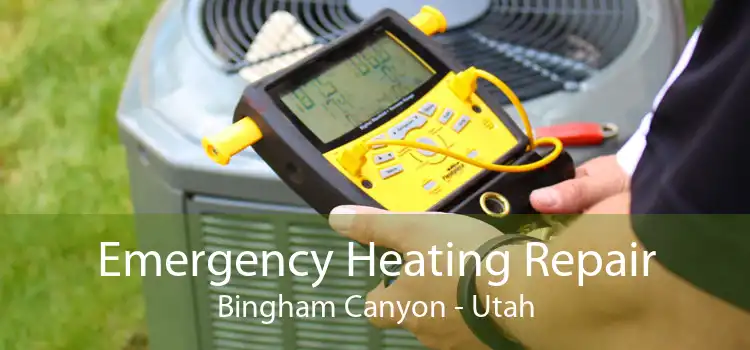 Emergency Heating Repair Bingham Canyon - Utah